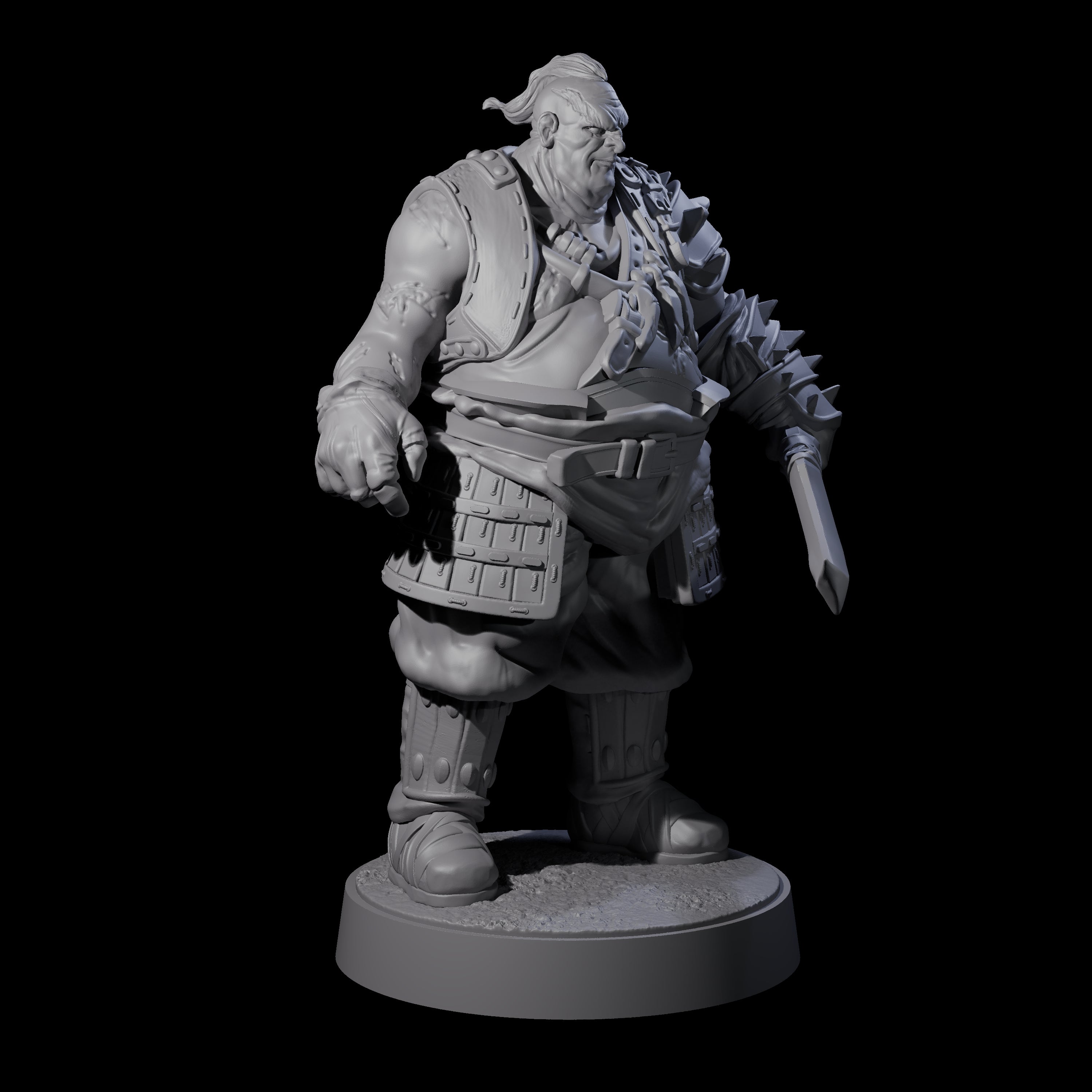 Dangerous Mercenary Miniature for Dungeons and Dragons, Pathfinder or other TTRPGs
