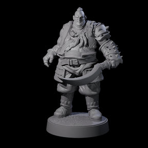 Dangerous Mercenary Miniature for Dungeons and Dragons, Pathfinder or other TTRPGs