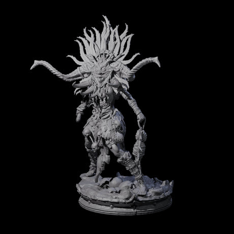 Dark Elf Umbral Seer A Miniature for Dungeons and Dragons, Pathfinder or other TTRPGs
