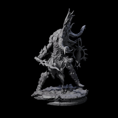 Dark Elf Umbral Seer B Miniature for Dungeons and Dragons, Pathfinder or other TTRPGs