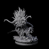 Dark Elf Umbral Seer D Miniature for Dungeons and Dragons, Pathfinder or other TTRPGs