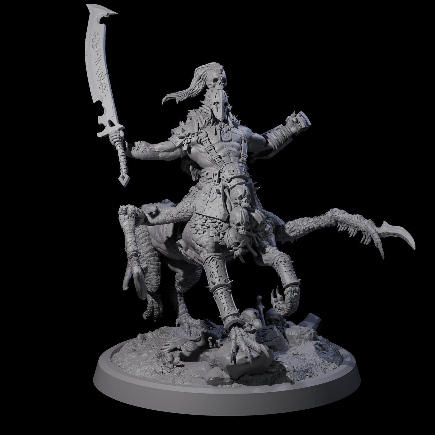 Dastardly Armanite A Miniature for Dungeons and Dragons, Pathfinder or other TTRPGs