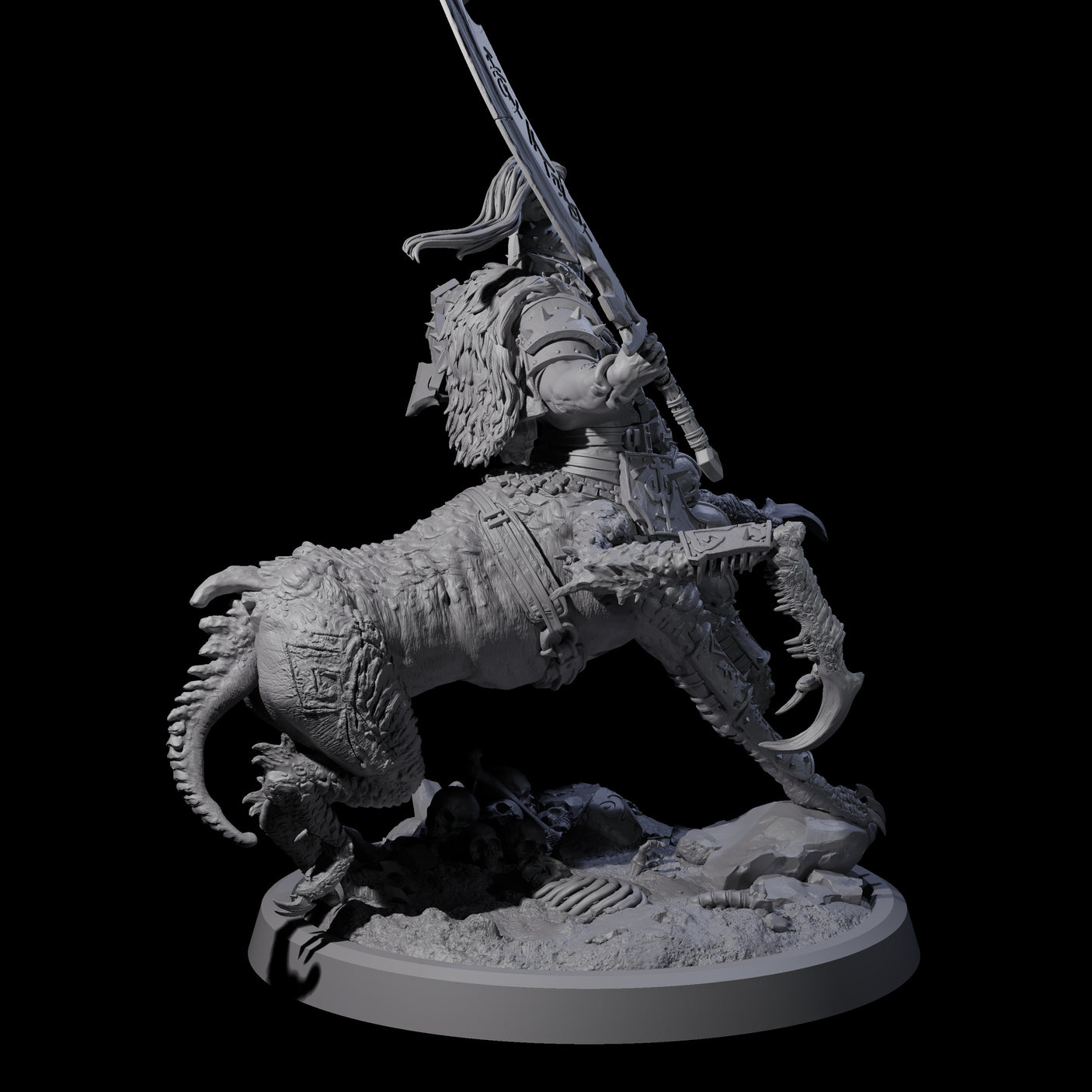 Dastardly Armanite A Miniature for Dungeons and Dragons, Pathfinder or other TTRPGs