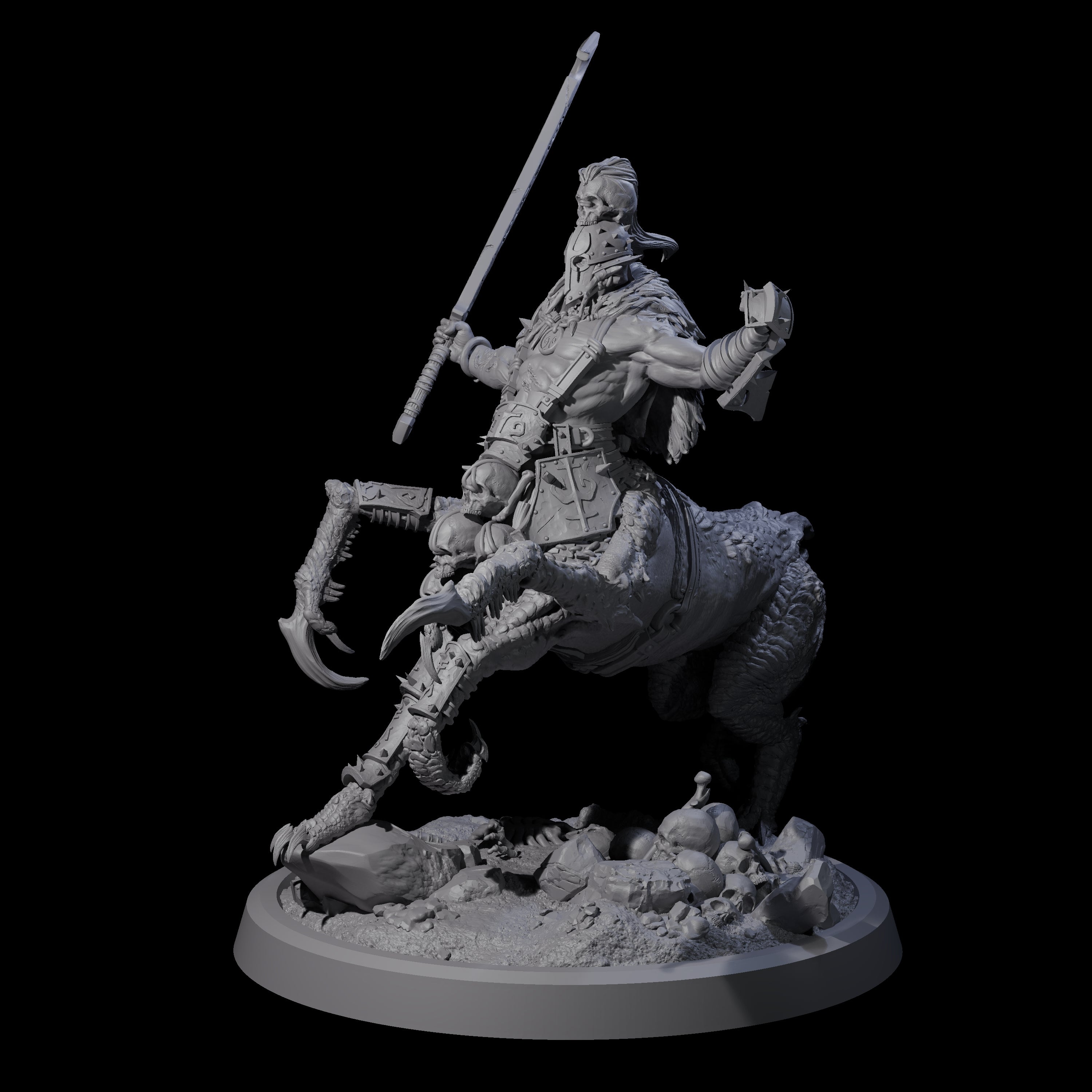 Dastardly Armanite A Miniature for Dungeons and Dragons, Pathfinder or other TTRPGs