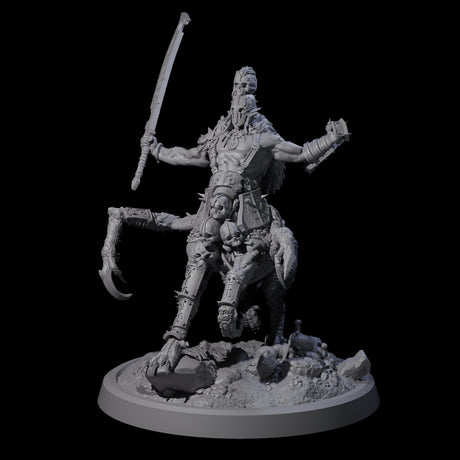 Dastardly Armanite A Miniature for Dungeons and Dragons, Pathfinder or other TTRPGs
