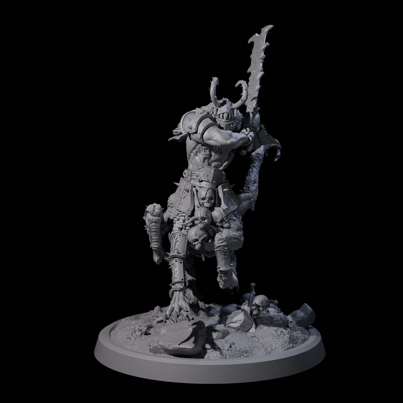 Dastardly Armanite B Miniature for Dungeons and Dragons, Pathfinder or other TTRPGs