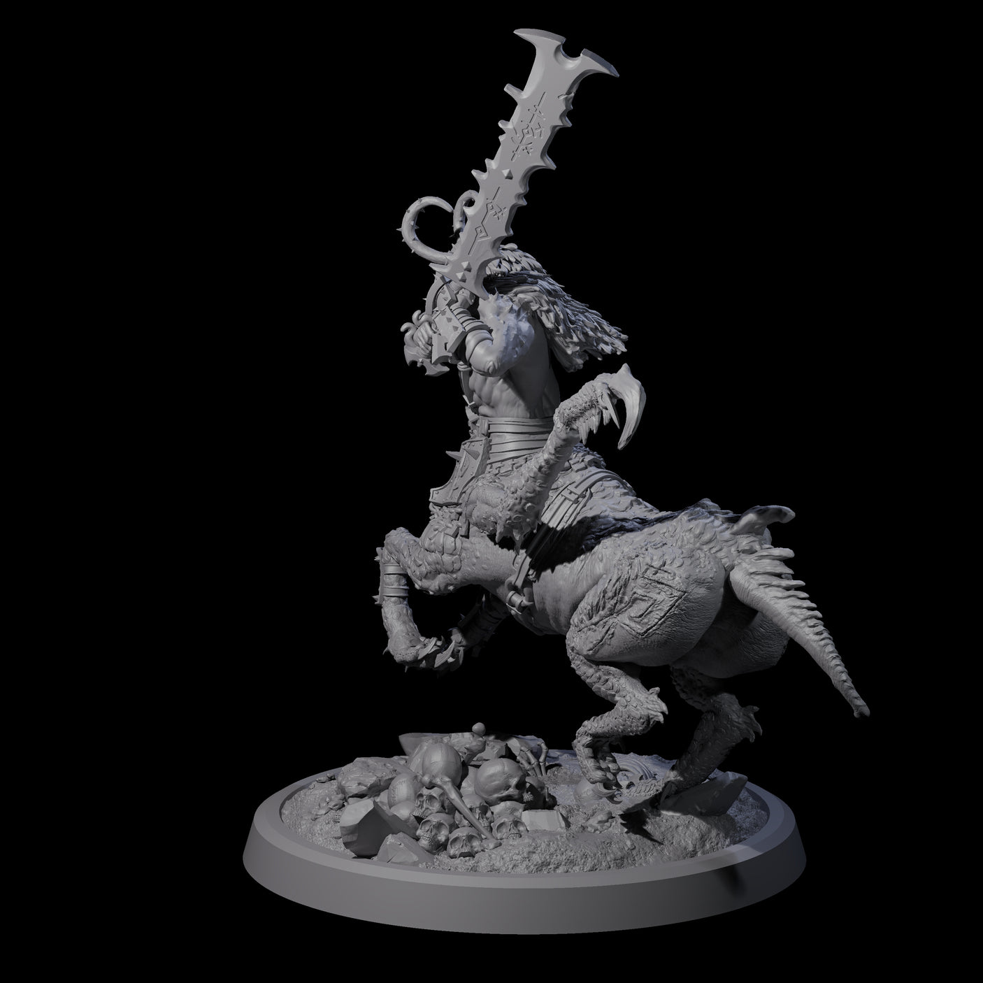 Dastardly Armanite B Miniature for Dungeons and Dragons, Pathfinder or other TTRPGs
