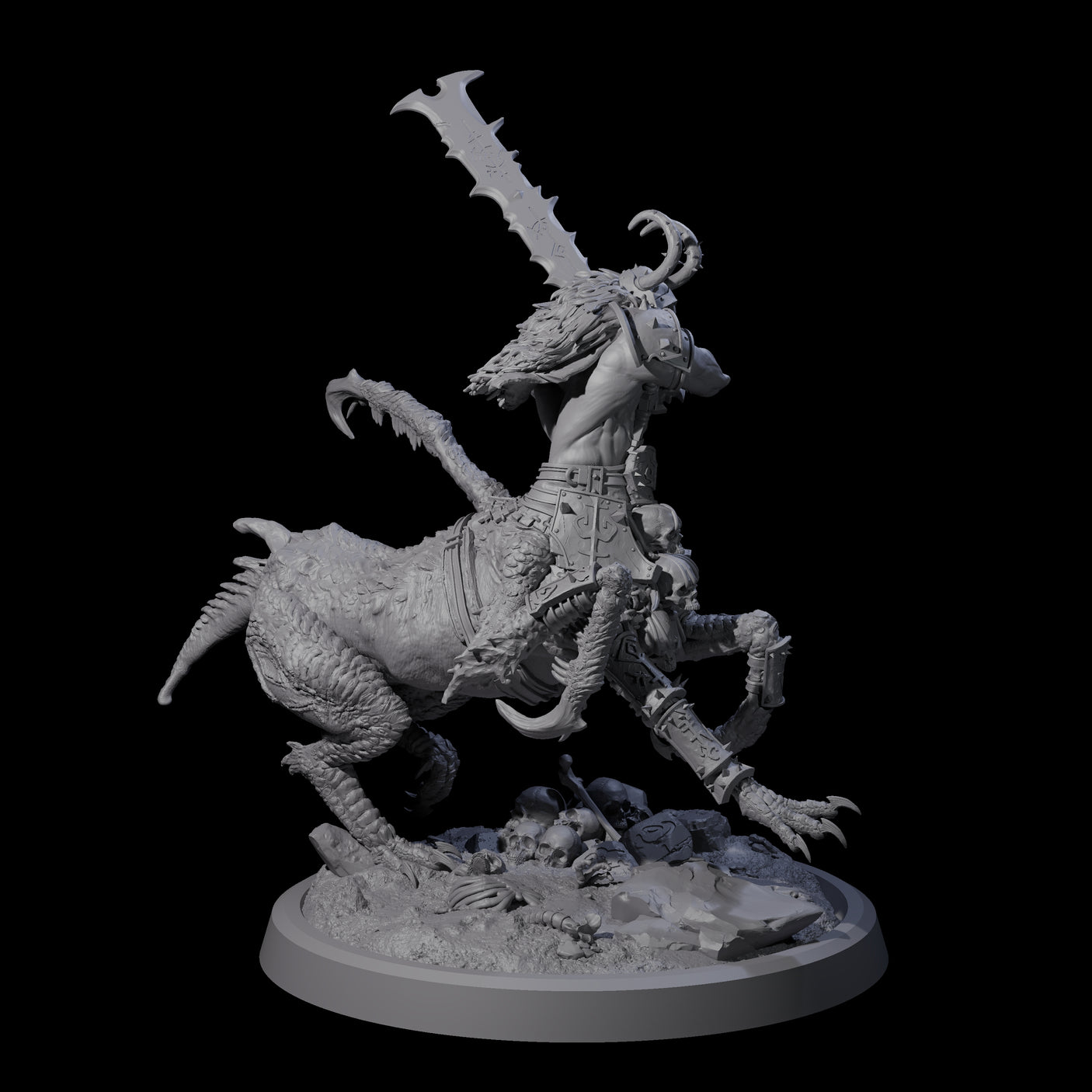 Dastardly Armanite B Miniature for Dungeons and Dragons, Pathfinder or other TTRPGs
