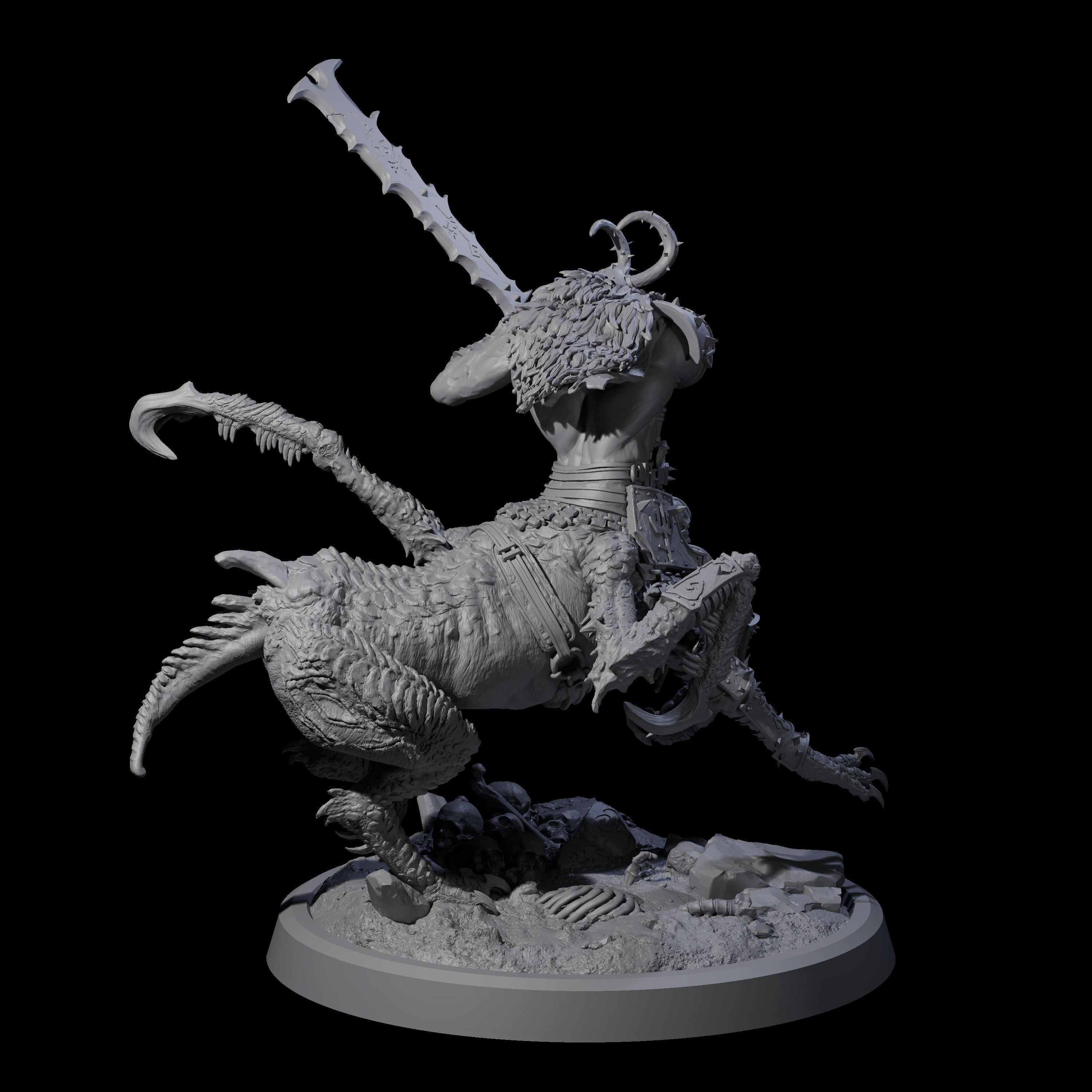 Dastardly Armanite B Miniature for Dungeons and Dragons, Pathfinder or other TTRPGs