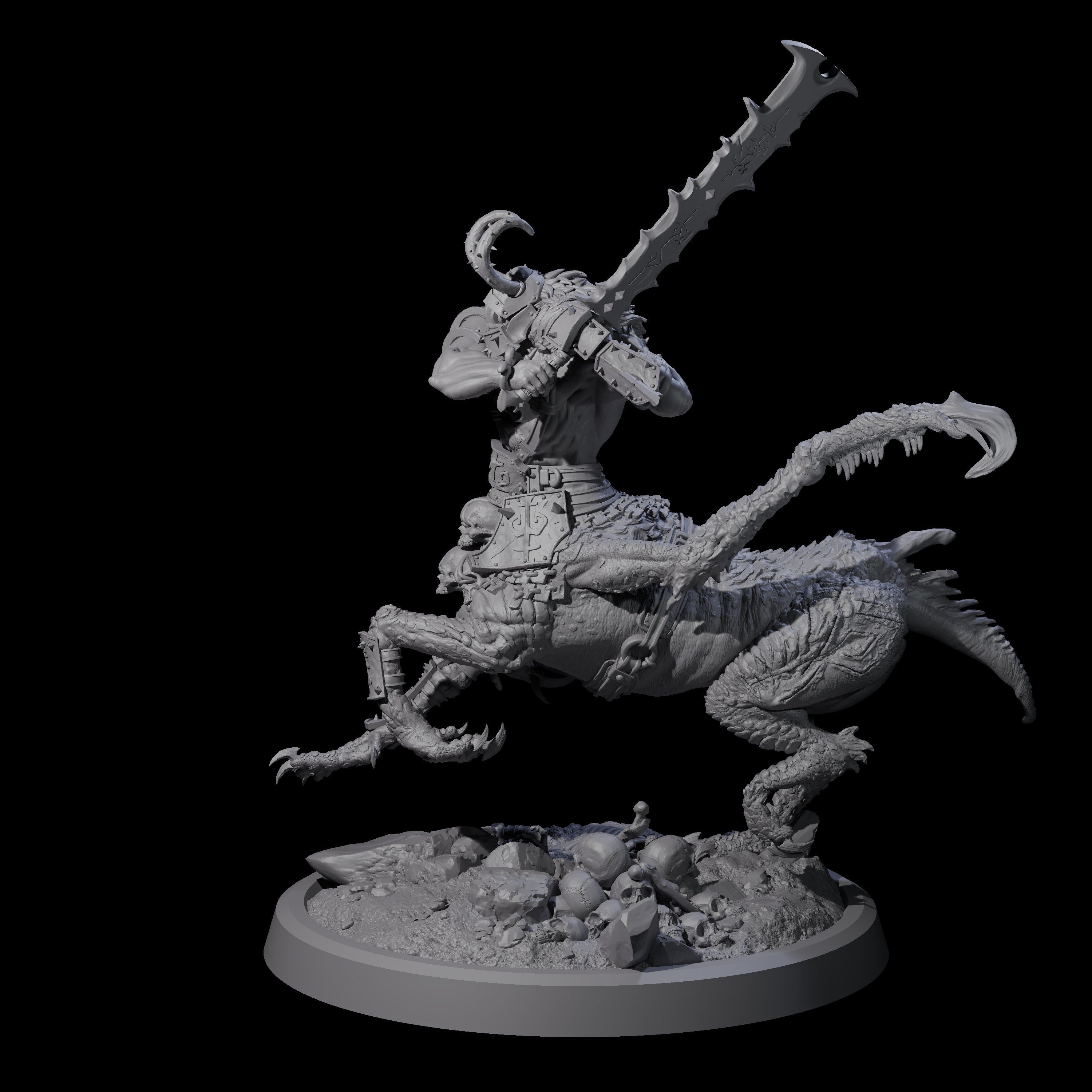 Dastardly Armanite B Miniature for Dungeons and Dragons, Pathfinder or other TTRPGs