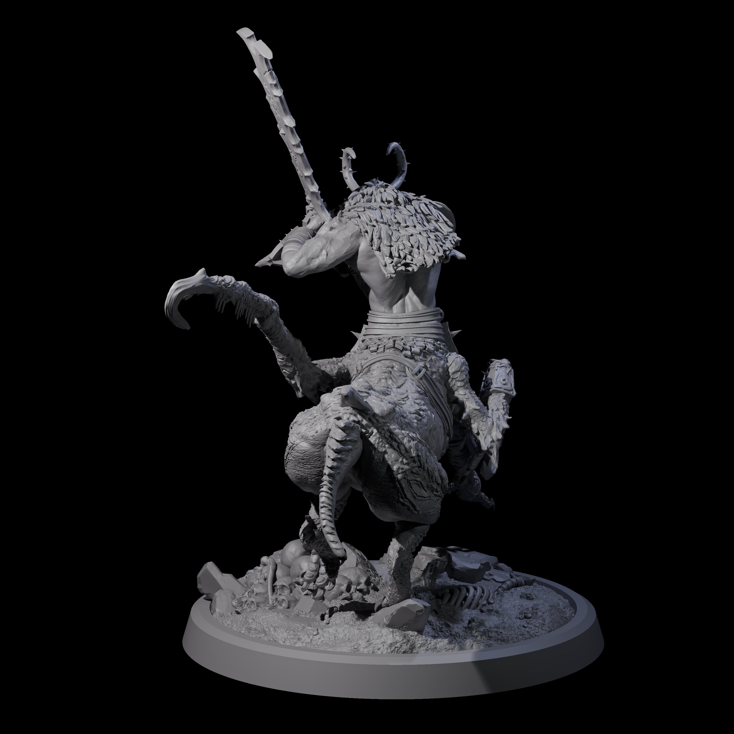 Dastardly Armanite B Miniature for Dungeons and Dragons, Pathfinder or other TTRPGs