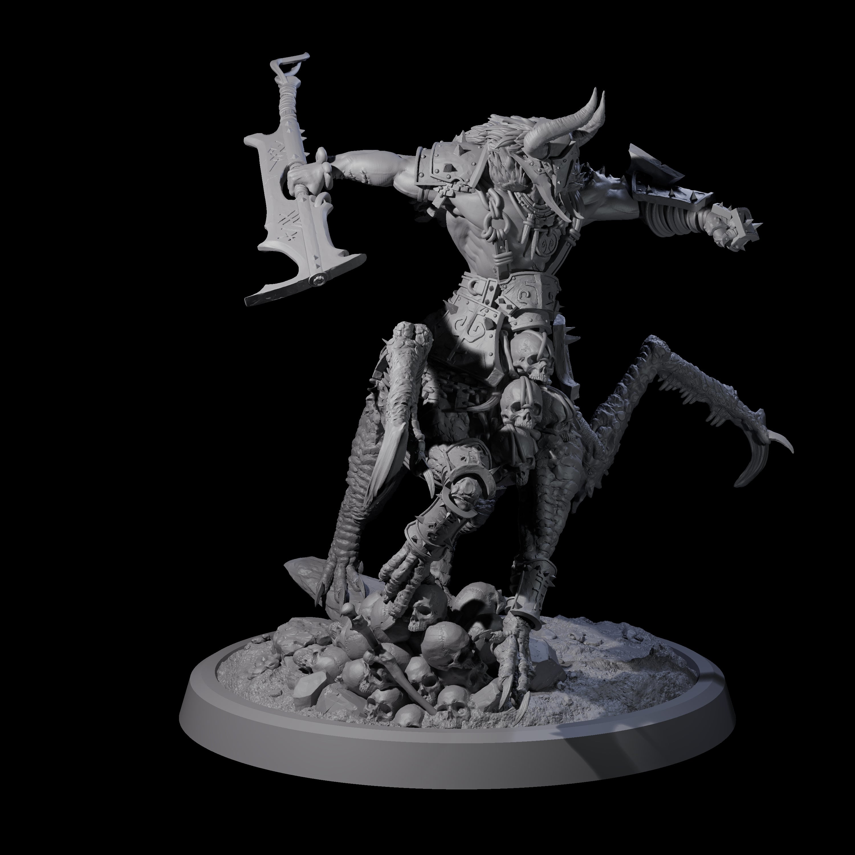 Dastardly Armanite C Miniature for Dungeons and Dragons, Pathfinder or other TTRPGs