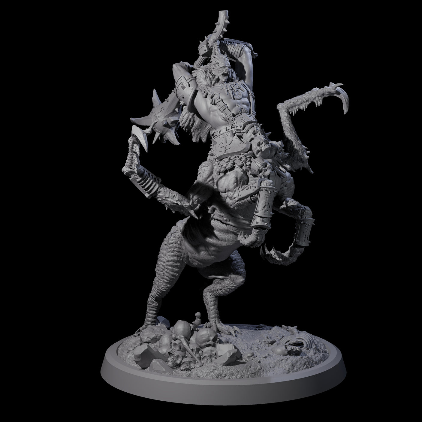 Dastardly Armanite D Miniature for Dungeons and Dragons, Pathfinder or other TTRPGs