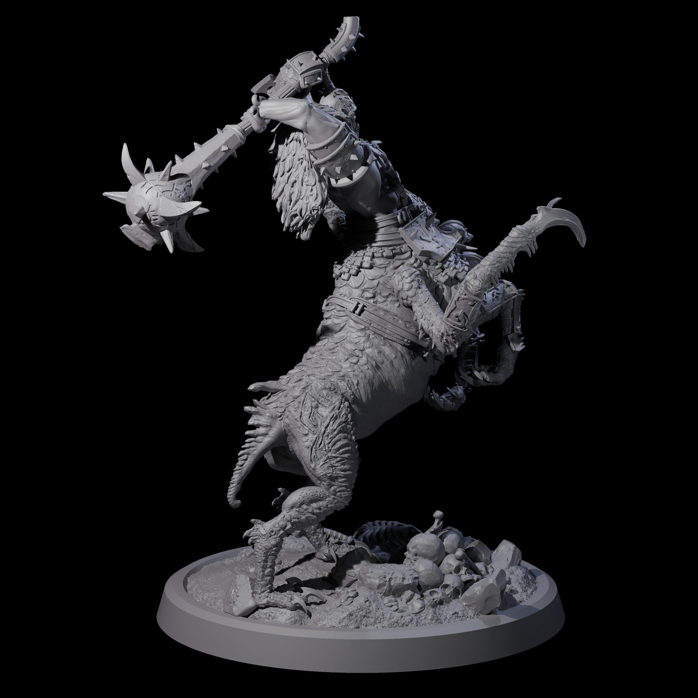Dastardly Armanite D Miniature for Dungeons and Dragons, Pathfinder or other TTRPGs