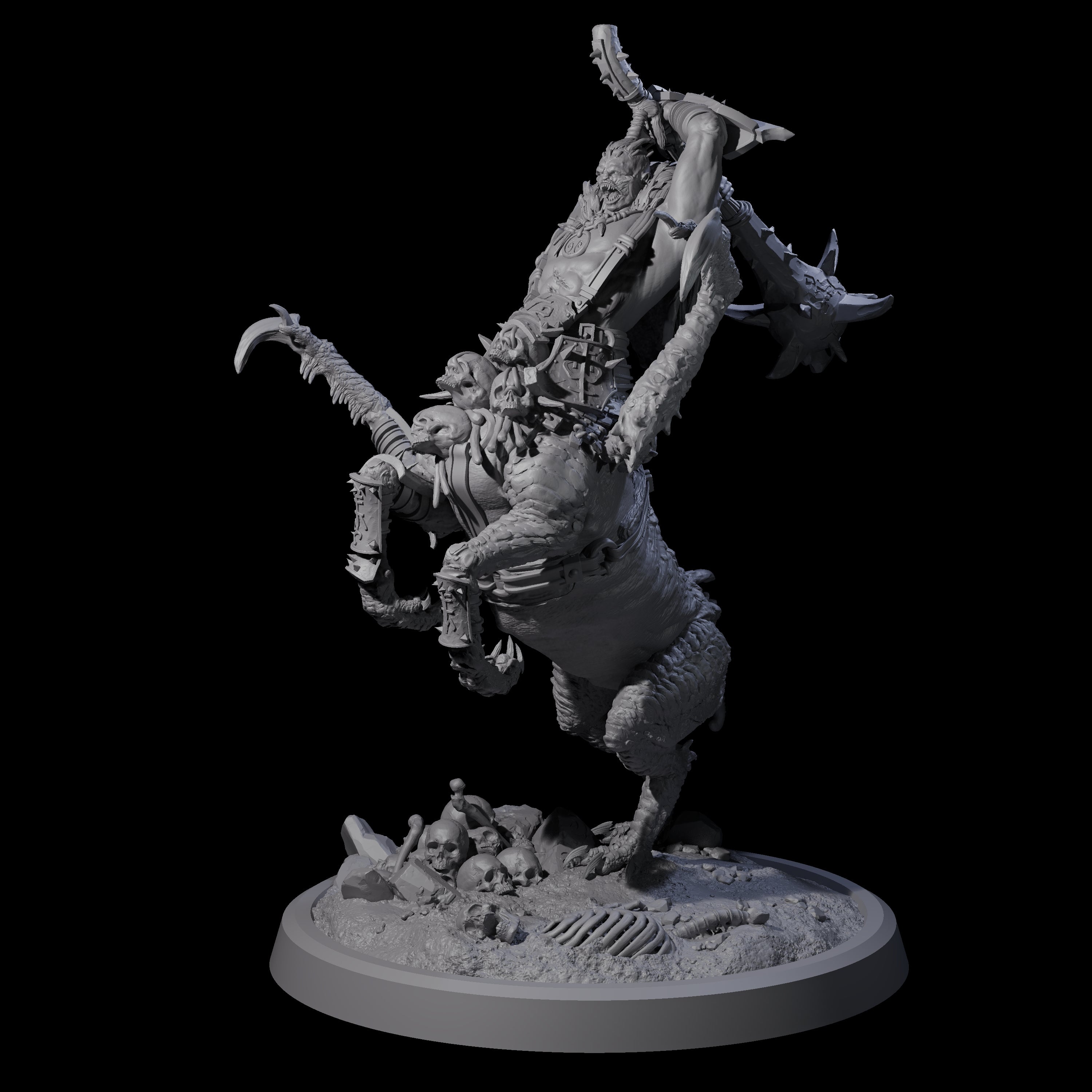 Dastardly Armanite D Miniature for Dungeons and Dragons, Pathfinder or other TTRPGs