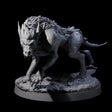 Dastardly Worg A Miniature for Dungeons and Dragons, Pathfinder or other TTRPGs