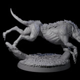 Dastardly Worg B Miniature for Dungeons and Dragons, Pathfinder or other TTRPGs