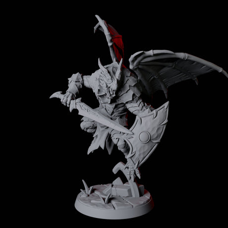Dauntless Dragonborn Fighter A Miniature for Dungeons and Dragons, Pathfinder or other TTRPGs