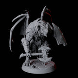 Dauntless Dragonborn Fighter B Miniature for Dungeons and Dragons, Pathfinder or other TTRPGs