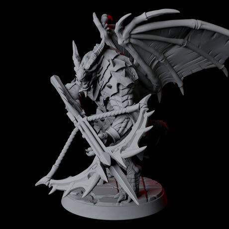 Dauntless Dragonborn Fighter C Miniature for Dungeons and Dragons, Pathfinder or other TTRPGs