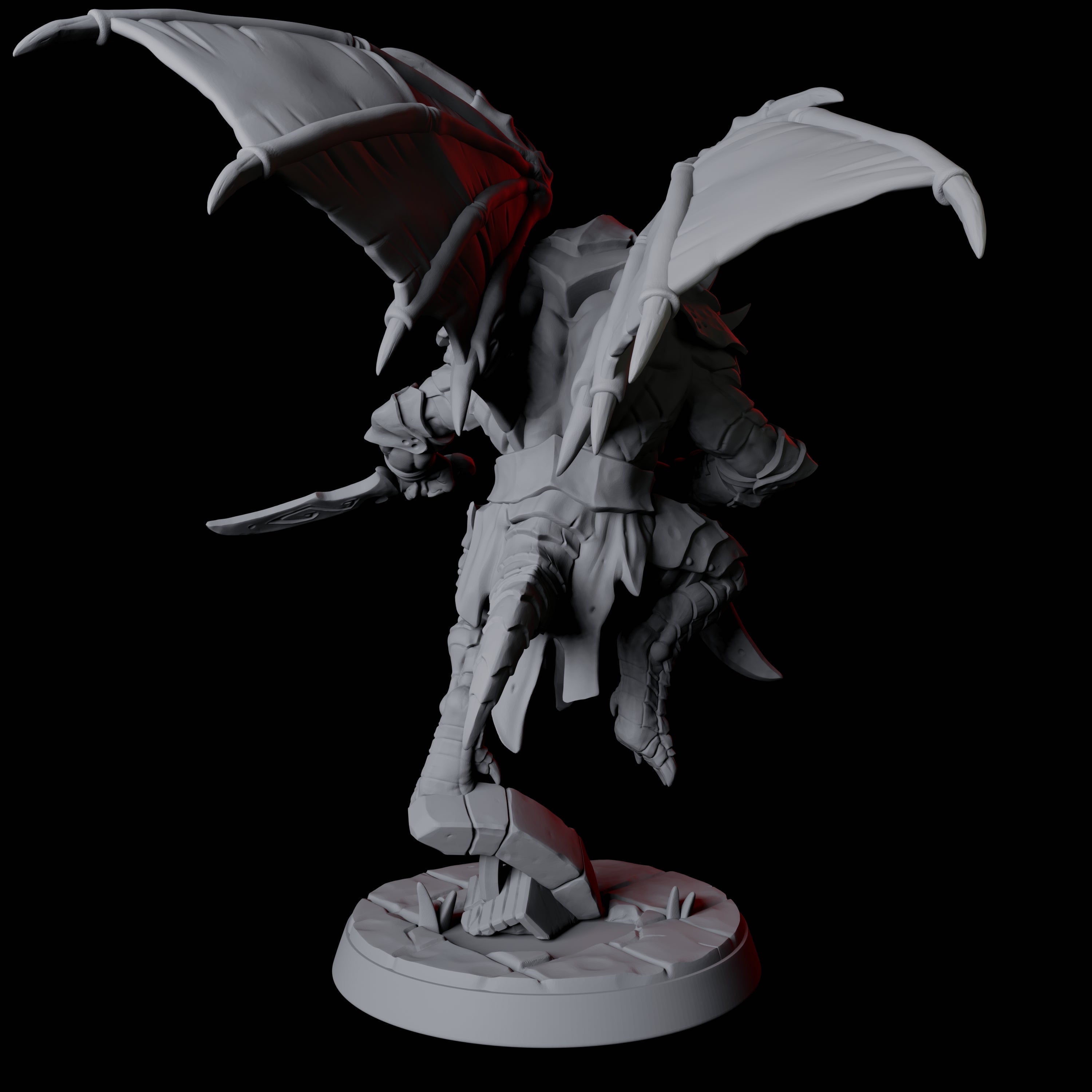 Dauntless Dragonborn Fighter E Miniature for Dungeons and Dragons, Pathfinder or other TTRPGs