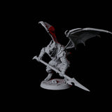 Dauntless Dragonborn Fighter F Miniature for Dungeons and Dragons, Pathfinder or other TTRPGs