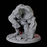 Deactivated Stone Golem Miniature for Dungeons and Dragons, Pathfinder or other TTRPGs