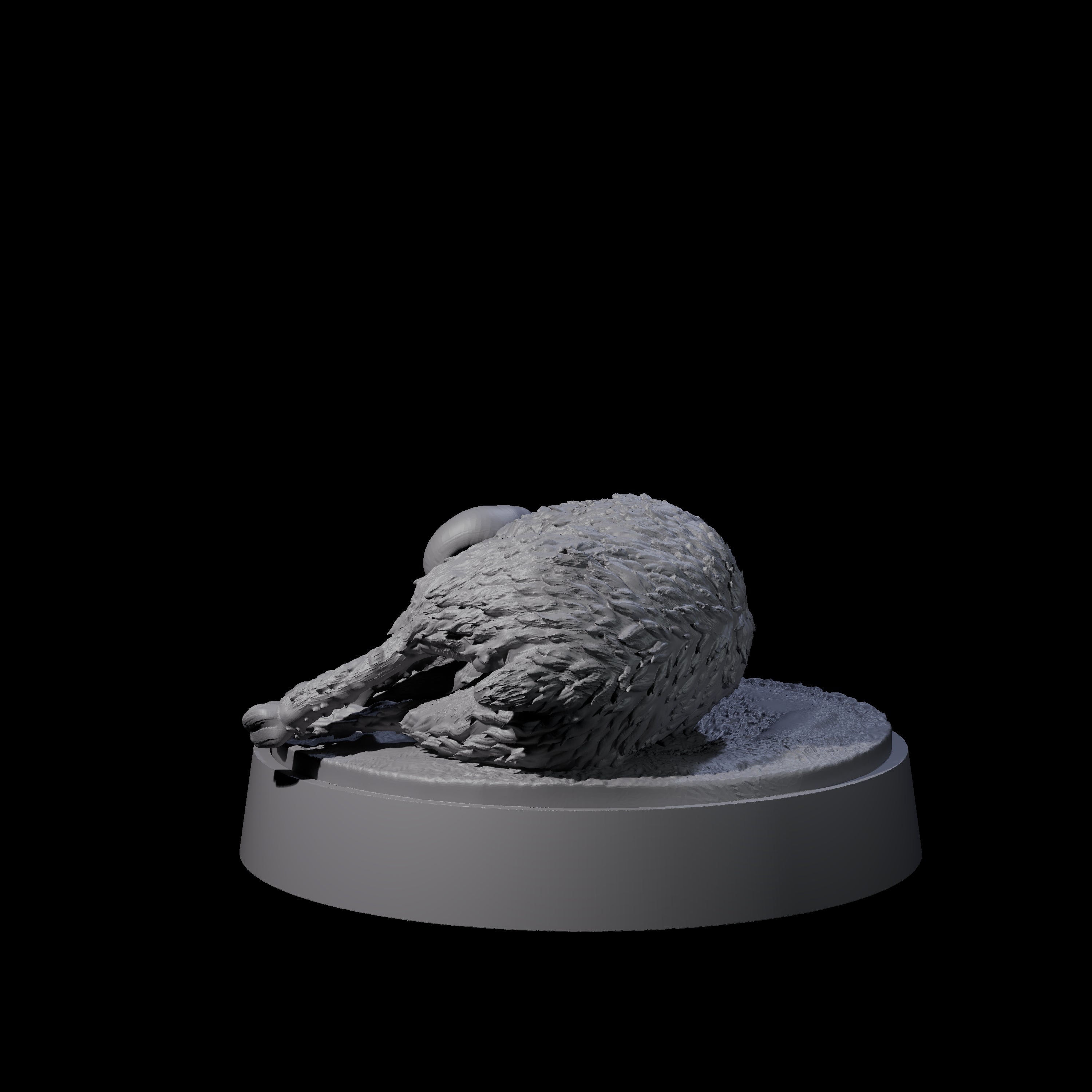 Dead Roaming Ram Miniature for Dungeons and Dragons, Pathfinder or other TTRPGs