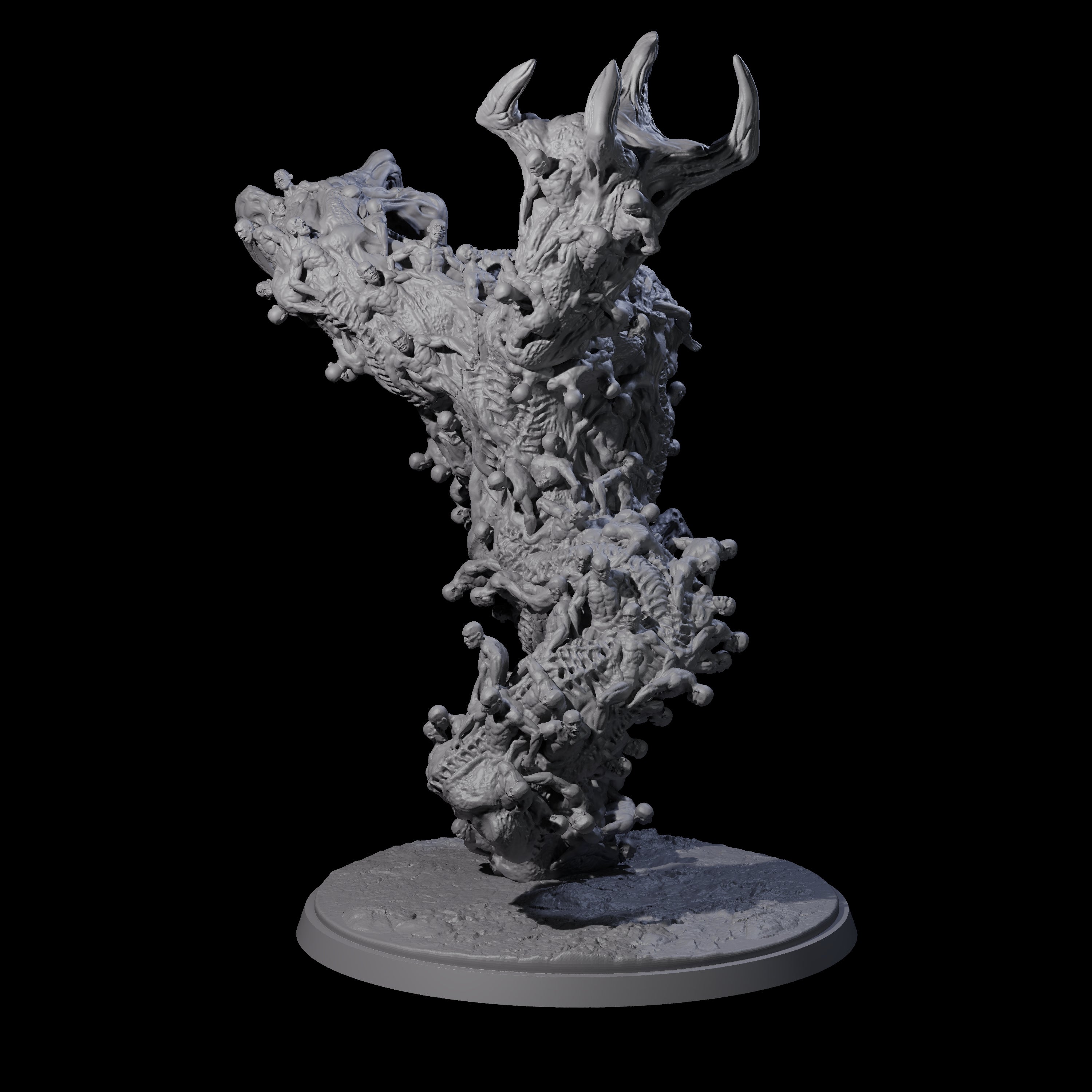 Dead Soul Amalgamite Horror Miniature for Dungeons and Dragons, Pathfinder or other TTRPGs