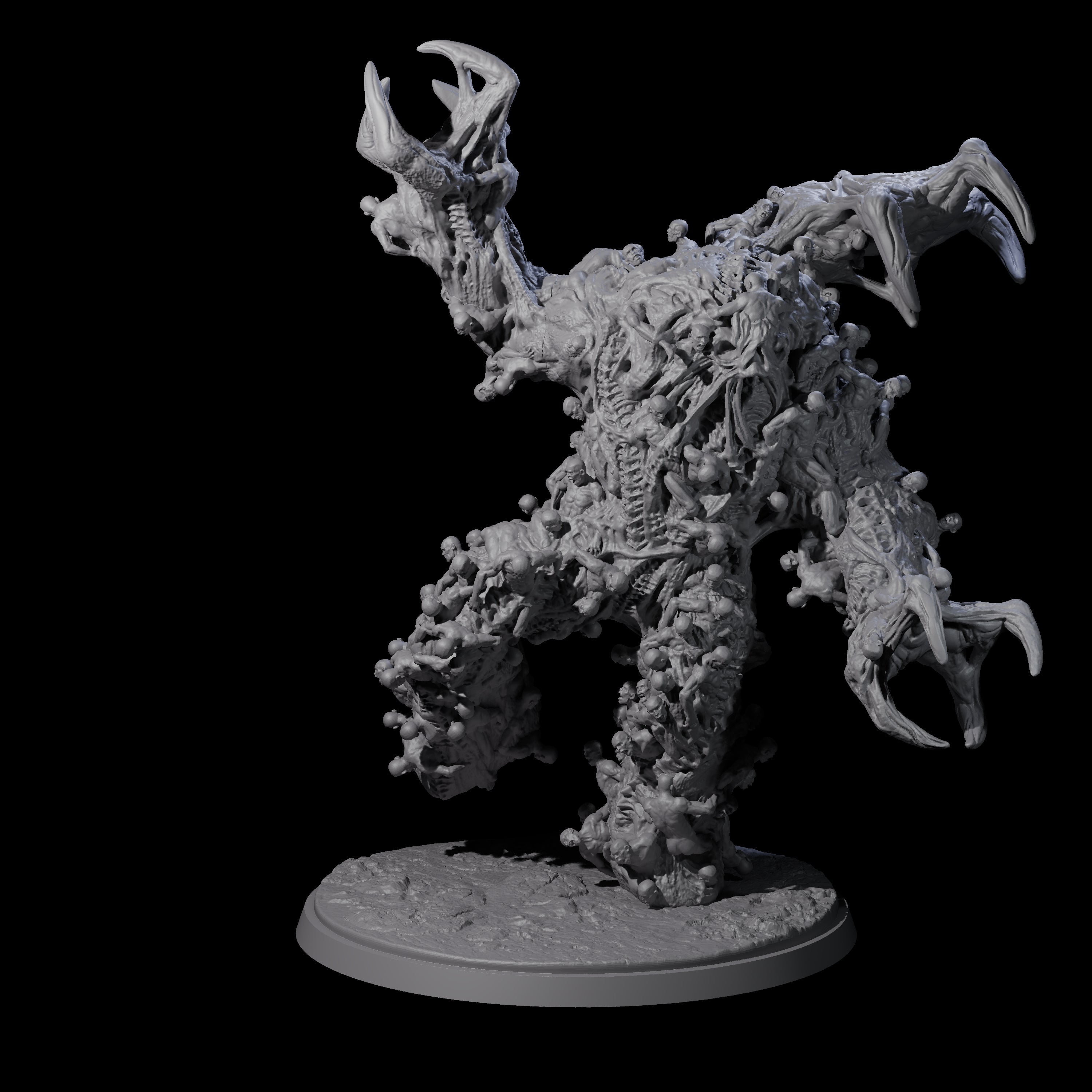 Dead Soul Amalgamite Horror Miniature for Dungeons and Dragons, Pathfinder or other TTRPGs