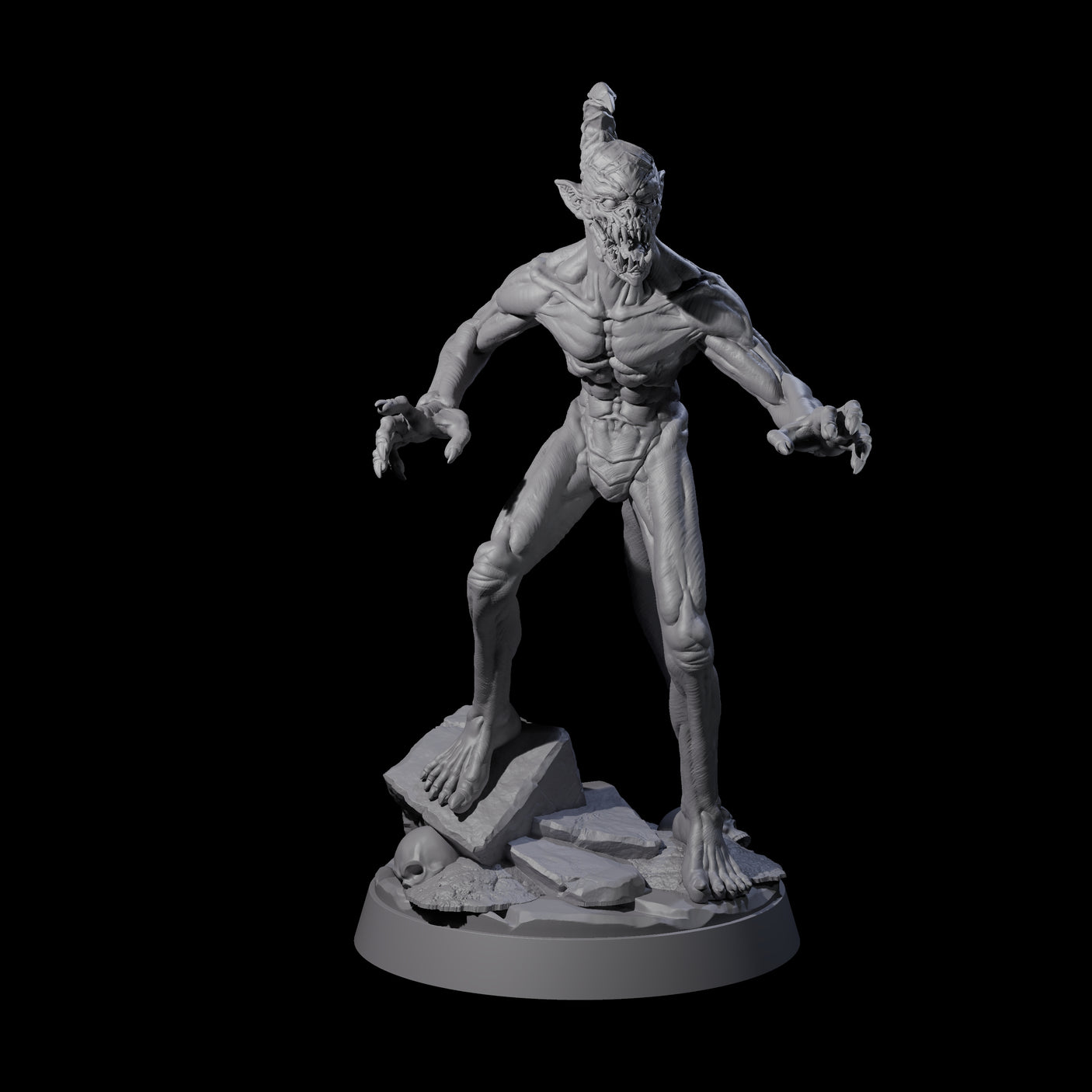 Deadly Babau A Miniature for Dungeons and Dragons, Pathfinder or other TTRPGs