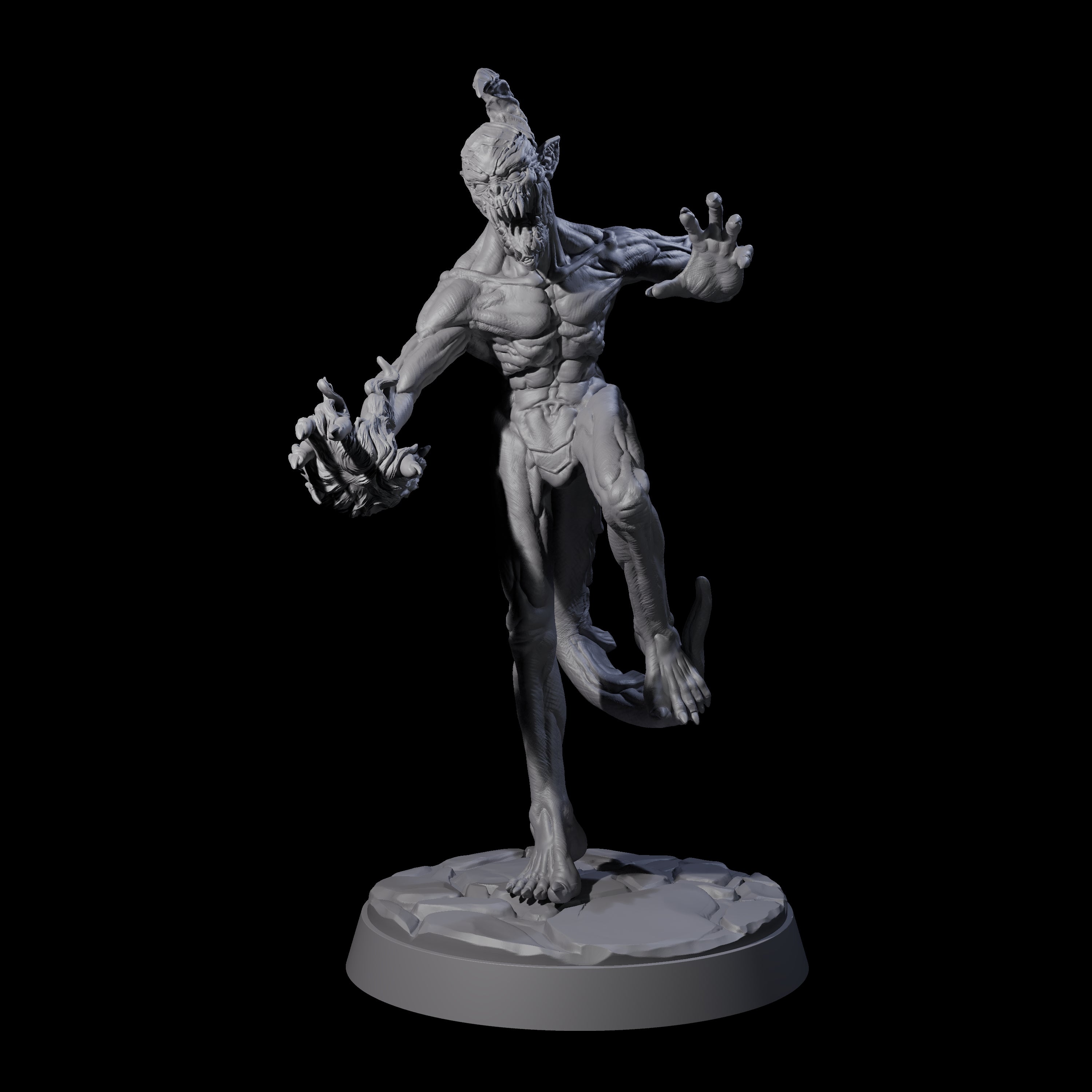 Deadly Babau B Miniature for Dungeons and Dragons, Pathfinder or other TTRPGs