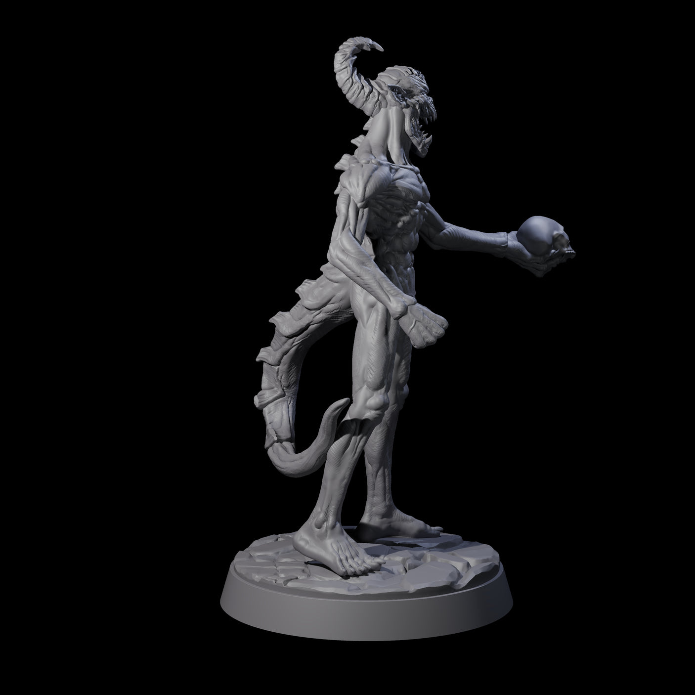 Deadly Babau C Miniature for Dungeons and Dragons, Pathfinder or other TTRPGs