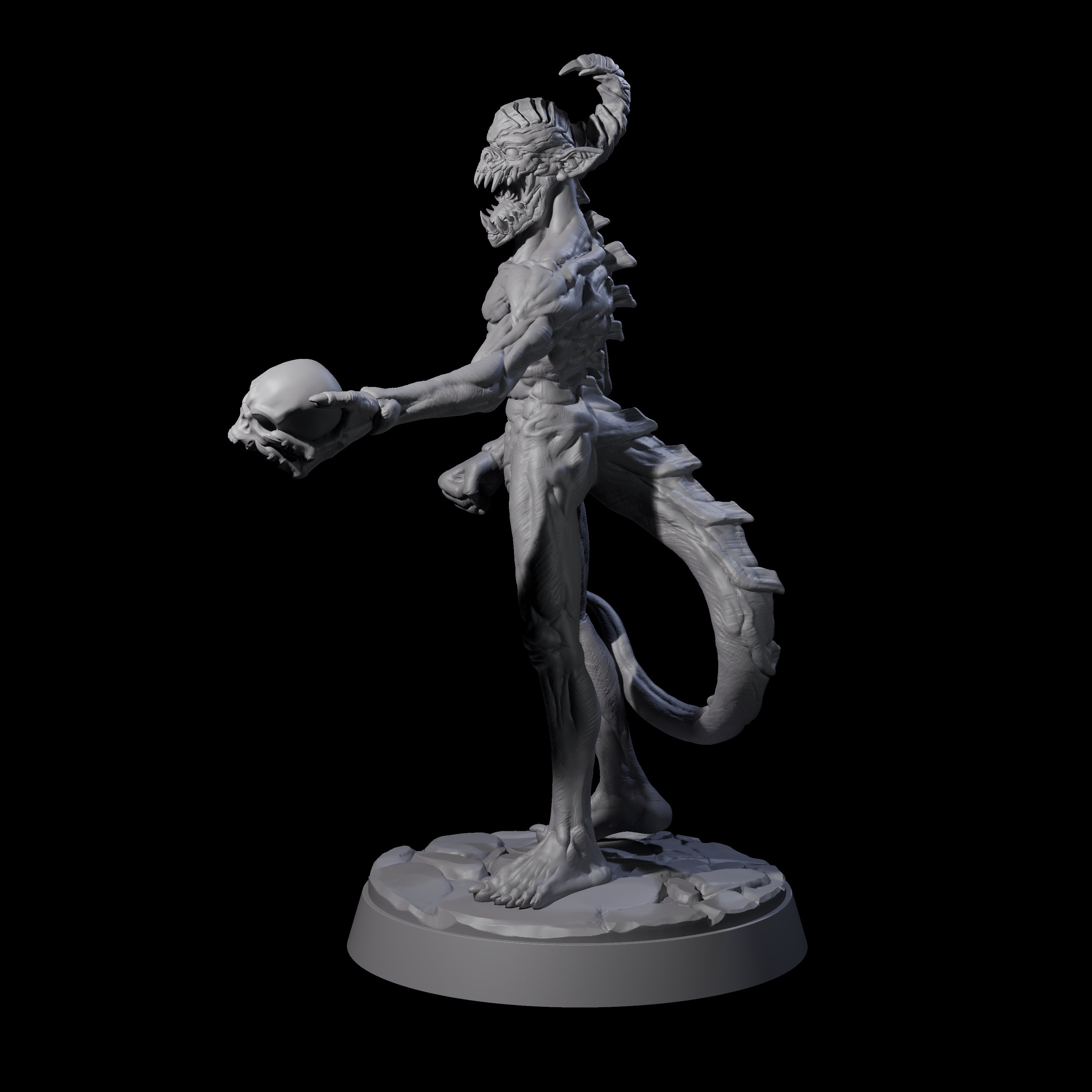Deadly Babau C Miniature for Dungeons and Dragons, Pathfinder or other TTRPGs