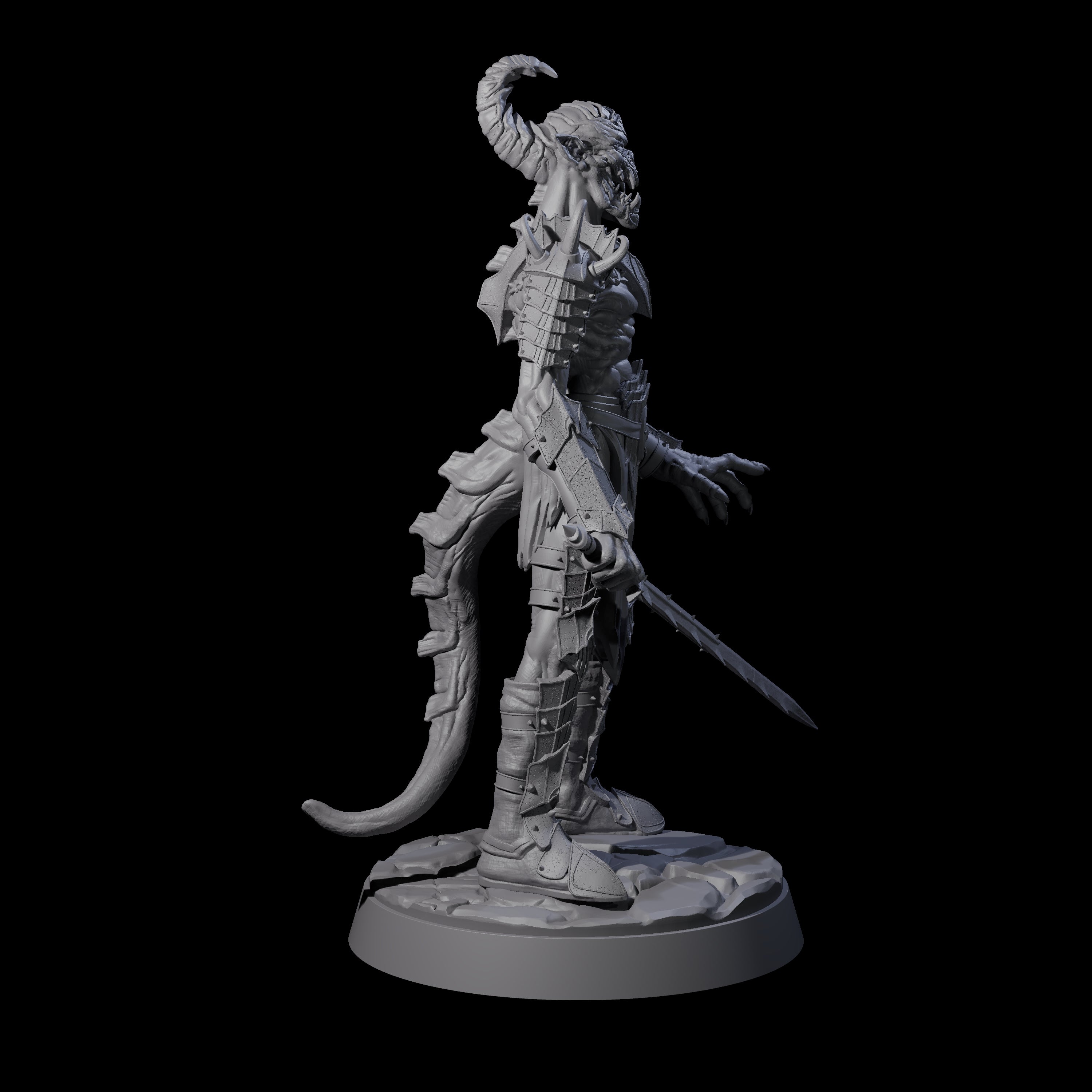 Deadly Babau D Miniature for Dungeons and Dragons, Pathfinder or other TTRPGs