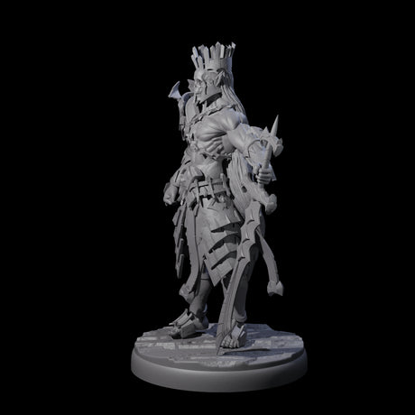 Deadly Dark Elf Marauder A Miniature for Dungeons and Dragons, Pathfinder or other TTRPGs