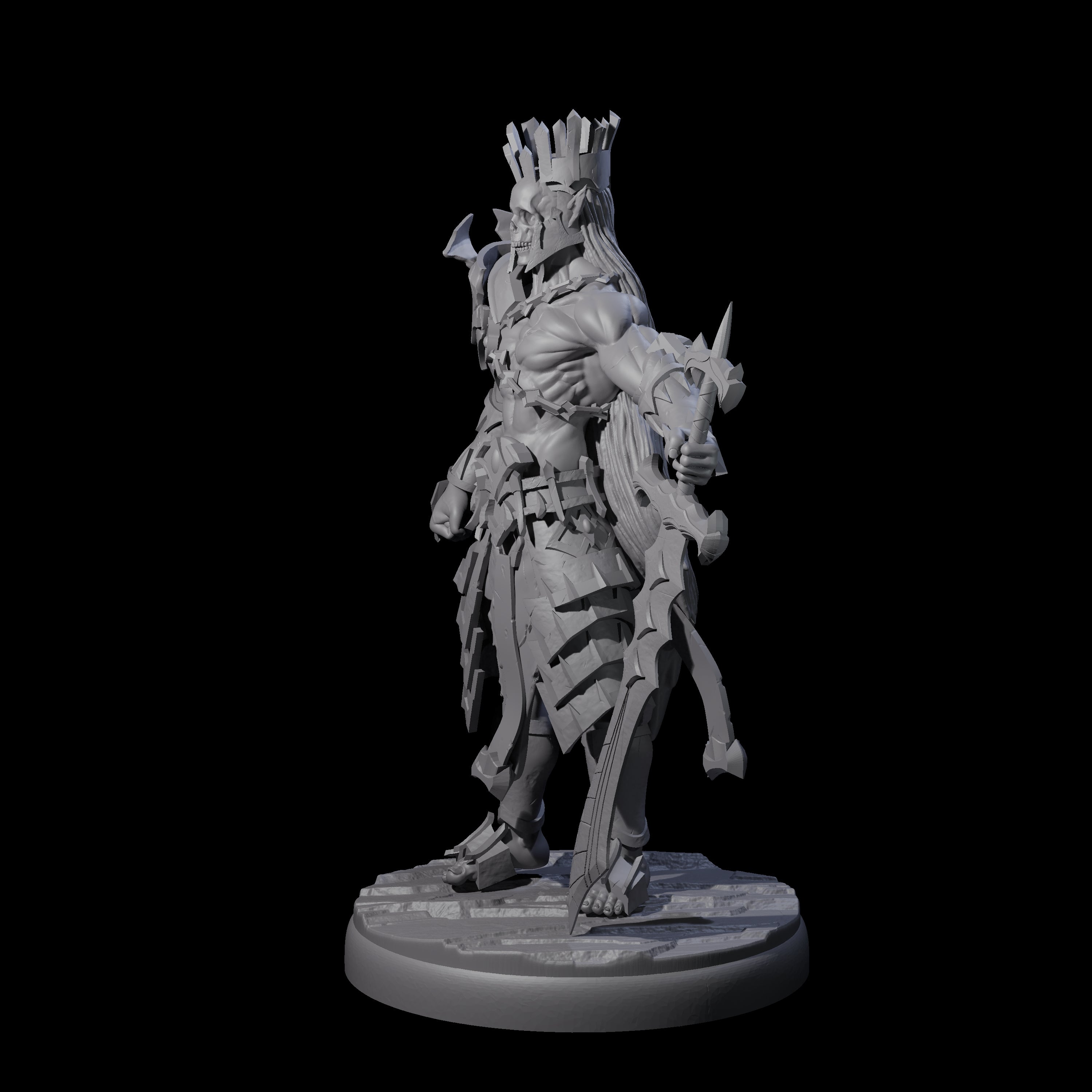 Deadly Dark Elf Marauder A Miniature for Dungeons and Dragons, Pathfinder or other TTRPGs