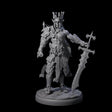 Deadly Dark Elf Marauder A Miniature for Dungeons and Dragons, Pathfinder or other TTRPGs