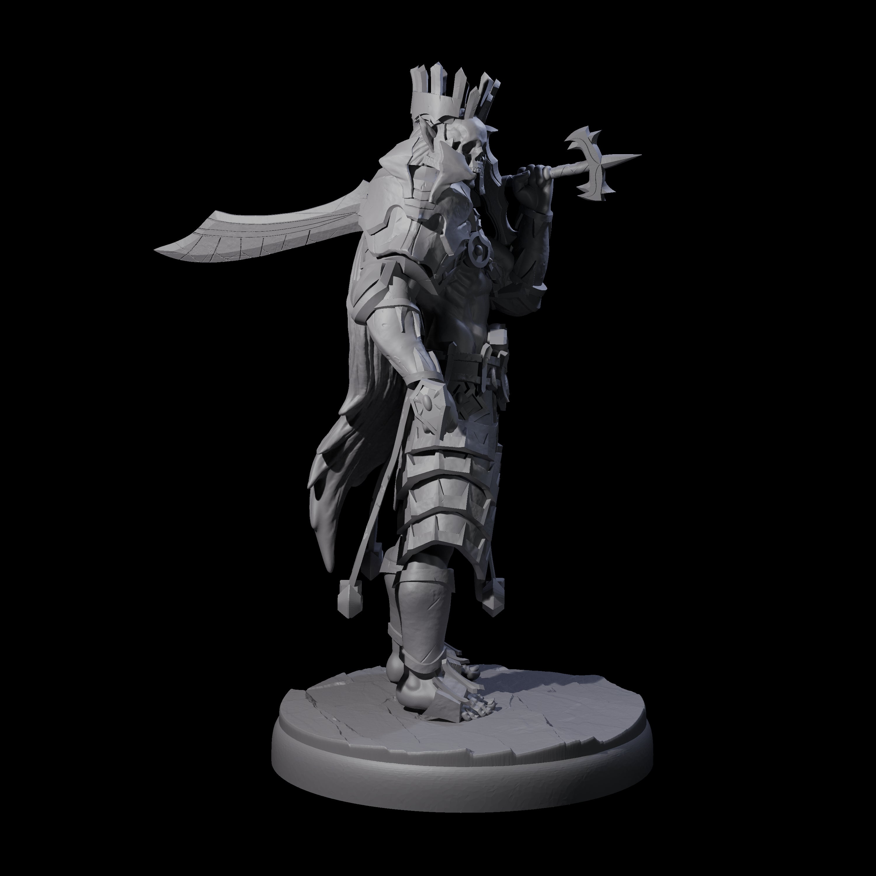 Deadly Dark Elf Marauder B Miniature for Dungeons and Dragons, Pathfinder or other TTRPGs