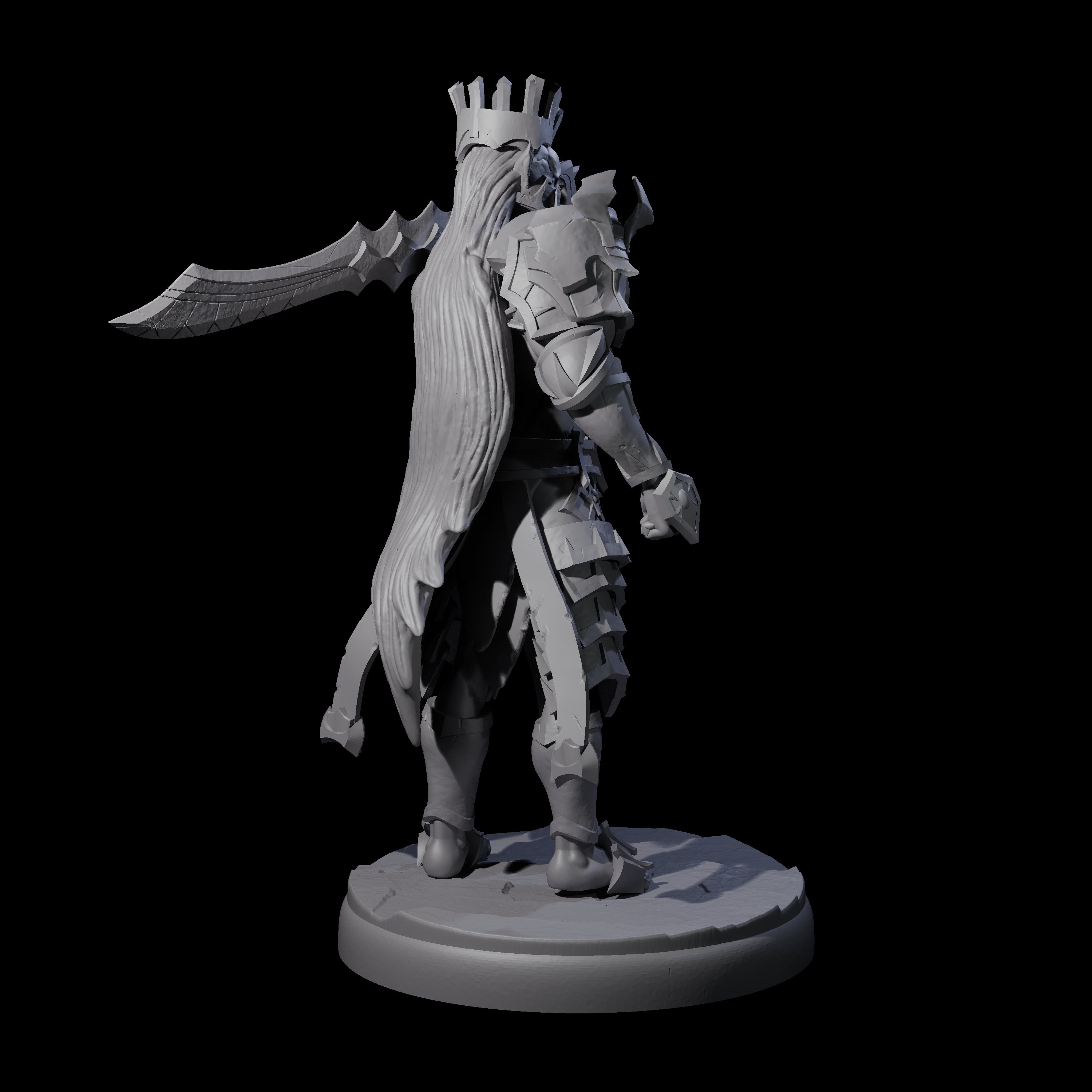Deadly Dark Elf Marauder B Miniature for Dungeons and Dragons, Pathfinder or other TTRPGs