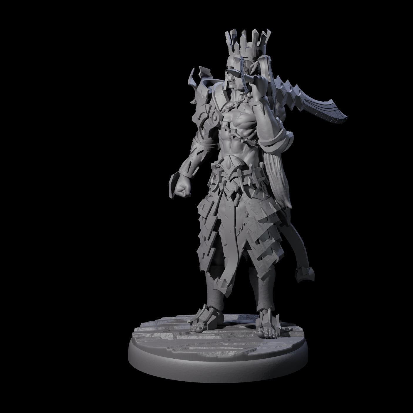 Deadly Dark Elf Marauder B Miniature for Dungeons and Dragons, Pathfinder or other TTRPGs