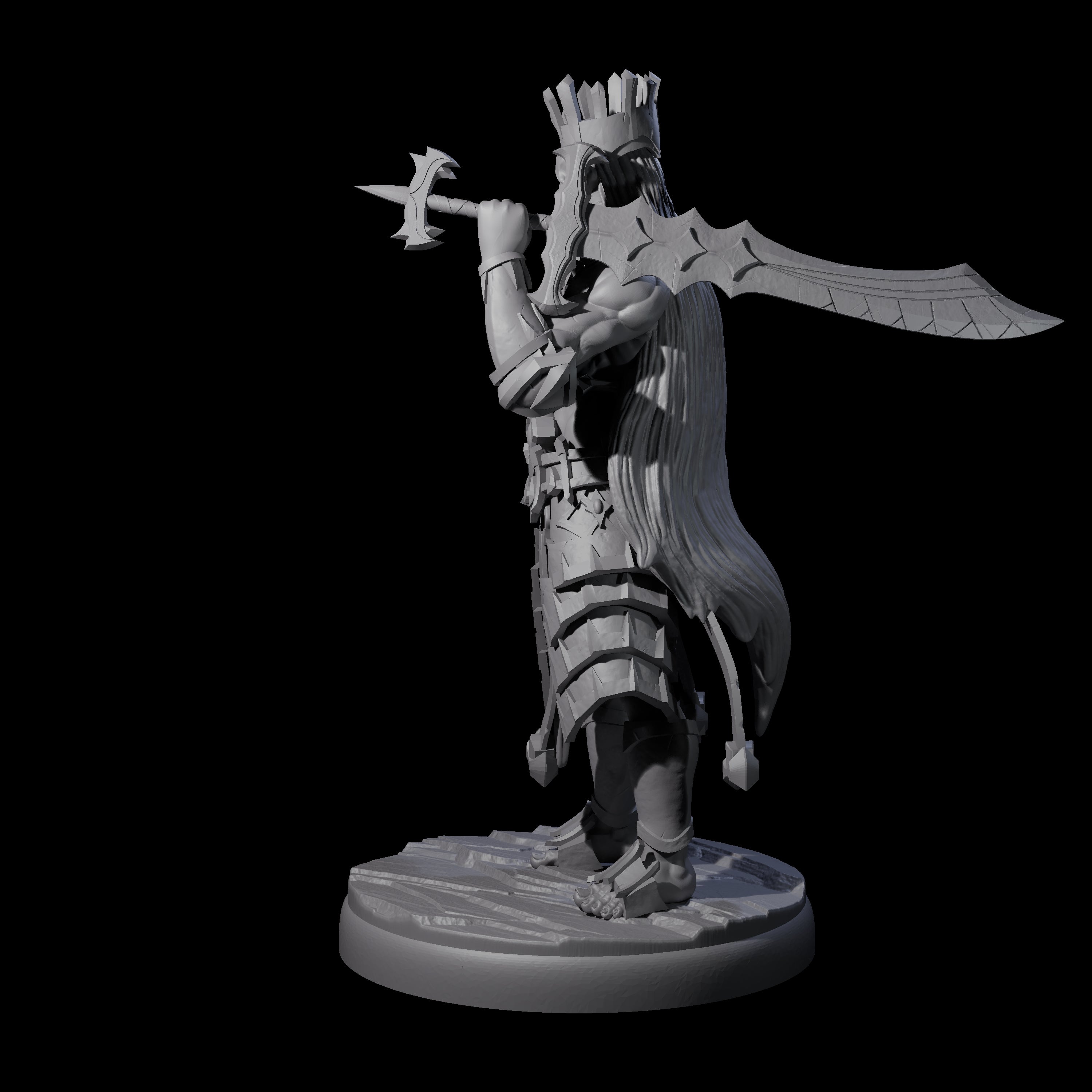 Deadly Dark Elf Marauder B Miniature for Dungeons and Dragons, Pathfinder or other TTRPGs