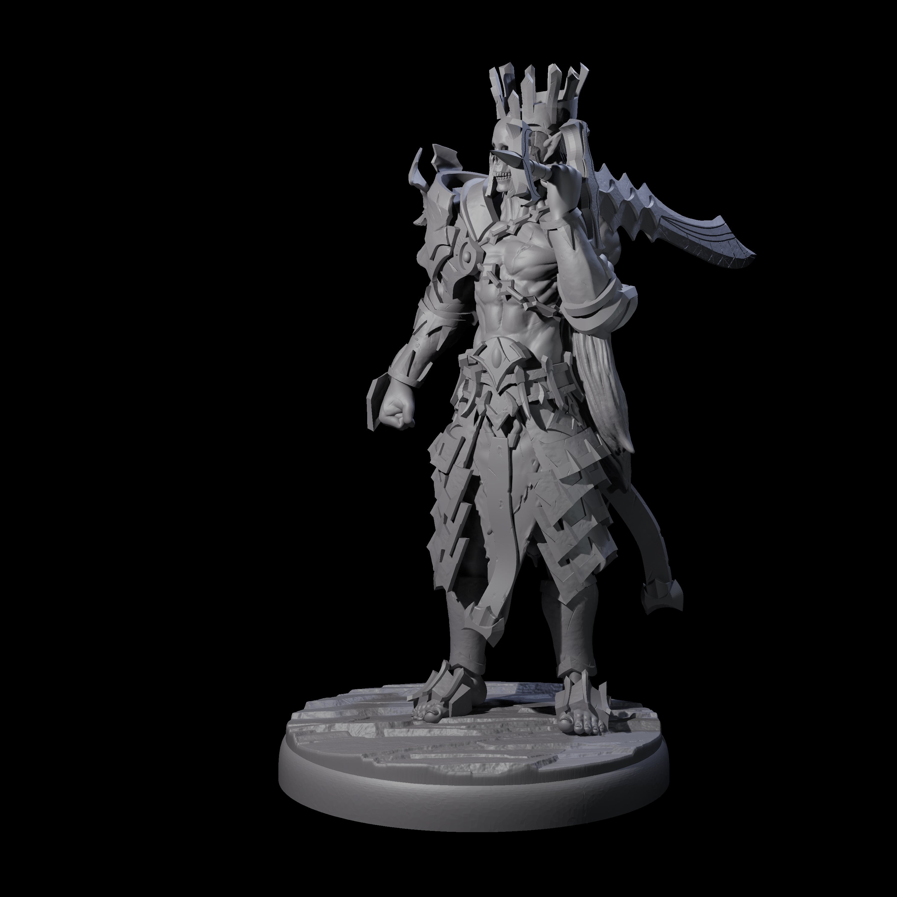 Deadly Dark Elf Marauder B Miniature for Dungeons and Dragons, Pathfinder or other TTRPGs