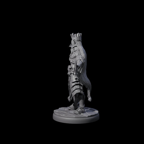 Deadly Dark Elf Marauder C Miniature for Dungeons and Dragons, Pathfinder or other TTRPGs