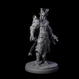 Deadly Dark Elf Marauder Company Miniature for Dungeons and Dragons, Pathfinder or other TTRPGs