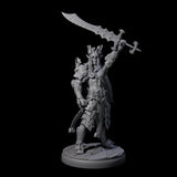 Deadly Dark Elf Marauder Company Miniature for Dungeons and Dragons, Pathfinder or other TTRPGs