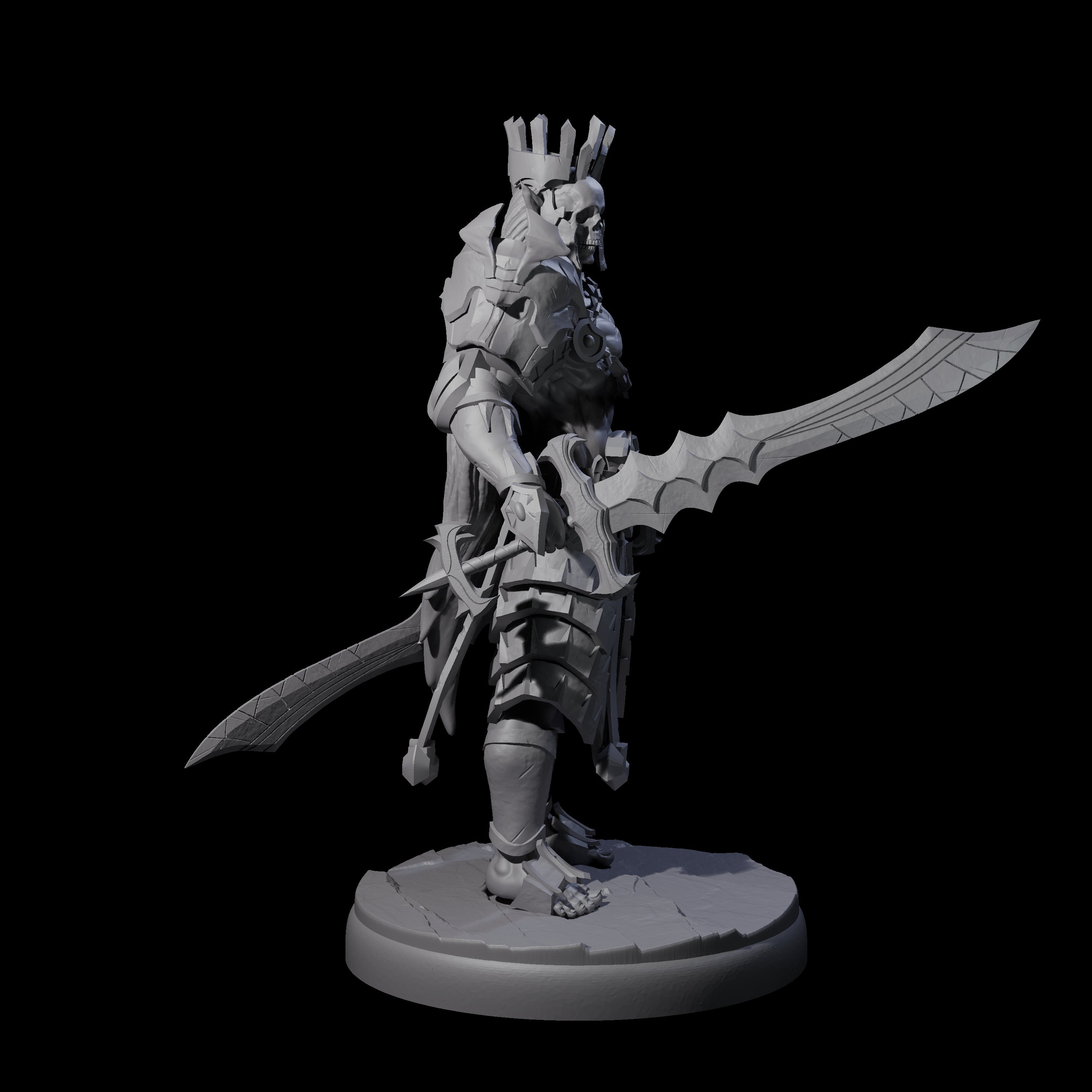 Deadly Dark Elf Marauder D Miniature for Dungeons and Dragons, Pathfinder or other TTRPGs