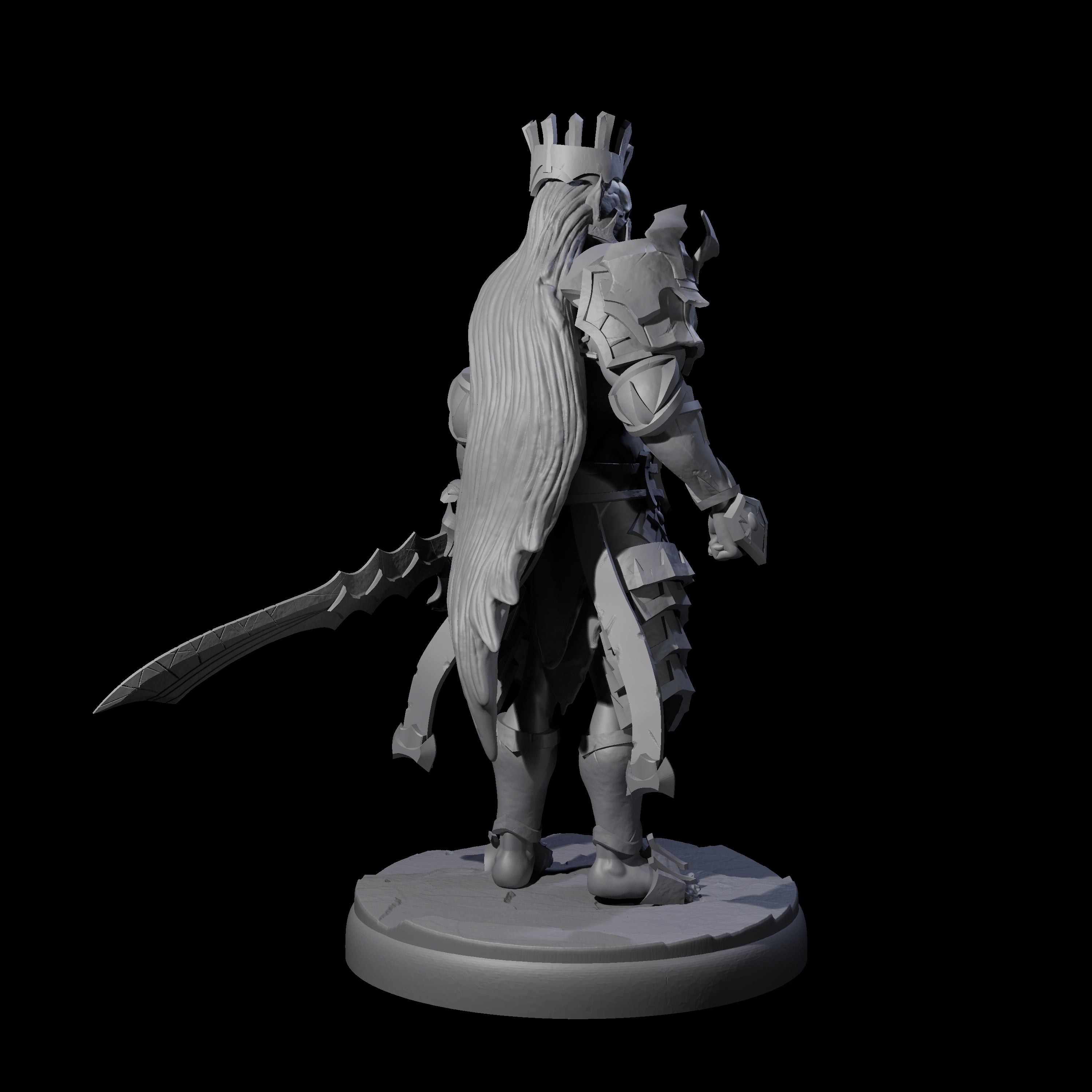 Deadly Dark Elf Marauder E Miniature for Dungeons and Dragons, Pathfinder or other TTRPGs