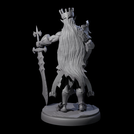 Deadly Dark Elf Marauder F Miniature for Dungeons and Dragons, Pathfinder or other TTRPGs
