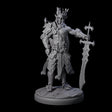 Deadly Dark Elf Marauder F Miniature for Dungeons and Dragons, Pathfinder or other TTRPGs